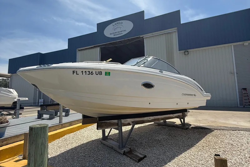 Slide: The Image of 2016 Chaparral 230 Suncoast boat displayed at Largo Intercoastal Marina. - 6