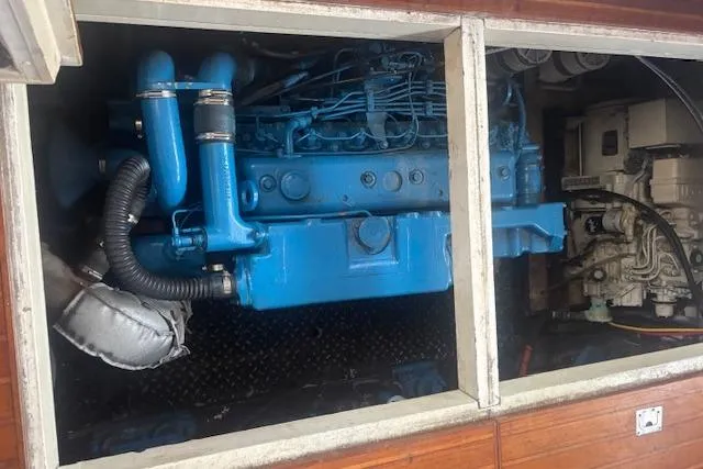 Slide: The Image of One of Twin Diesel Motors - 22