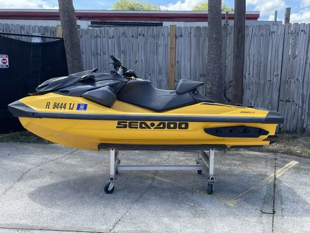 Slide: The Image of Sea-Doo RXP-X 300 Ibr & Audio Millenium Yellow 2022 - 5