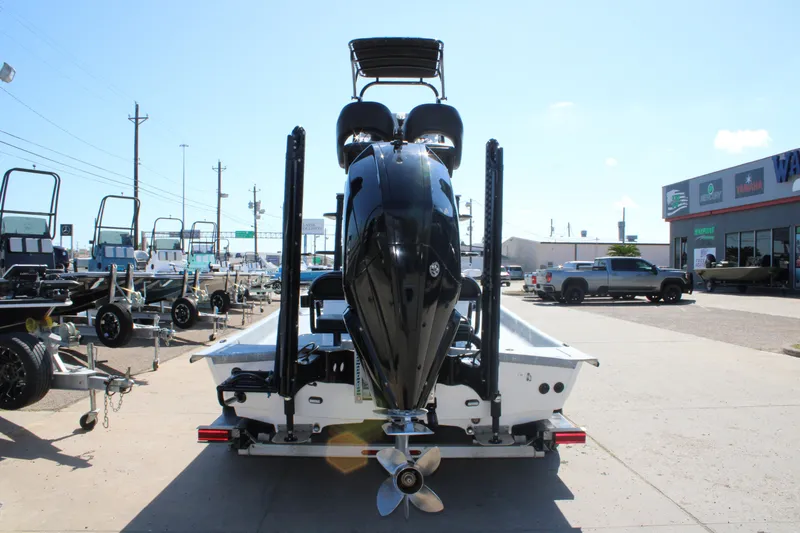 Slide: The Image of 2024 Shoalwater 23 Catamaran at Waypoint Supercenter, featuring elevated seating. - 9