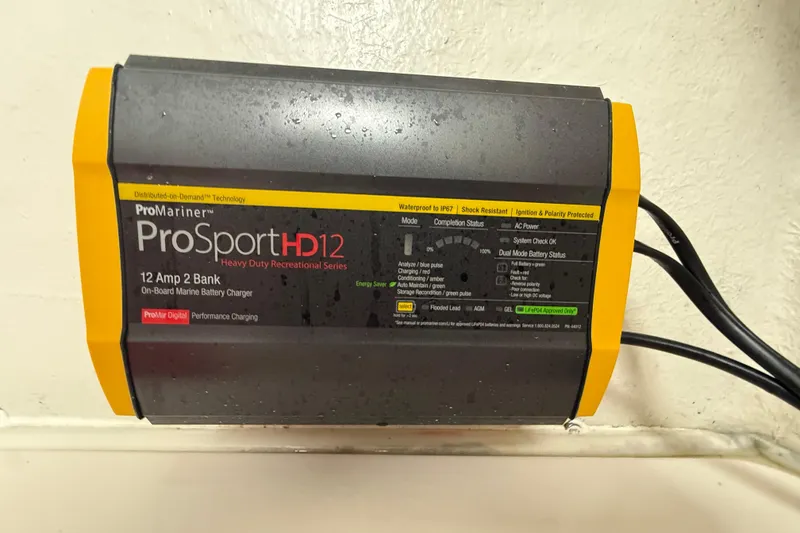 Slide: The Image of ProMariner ProSport HD12 marine battery charger on wall, suitable for 2023 Sea Fox 248 Commander. - 31
