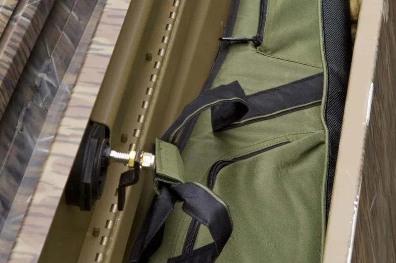Slide: The Image of Green bag inside G3 16DK 2026 model storage compartment. - 10