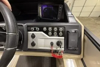 Slide: The Image of Control panel of 2025 Berkshire 23ULESTS3-93 with steering wheel and electronic display. - 8