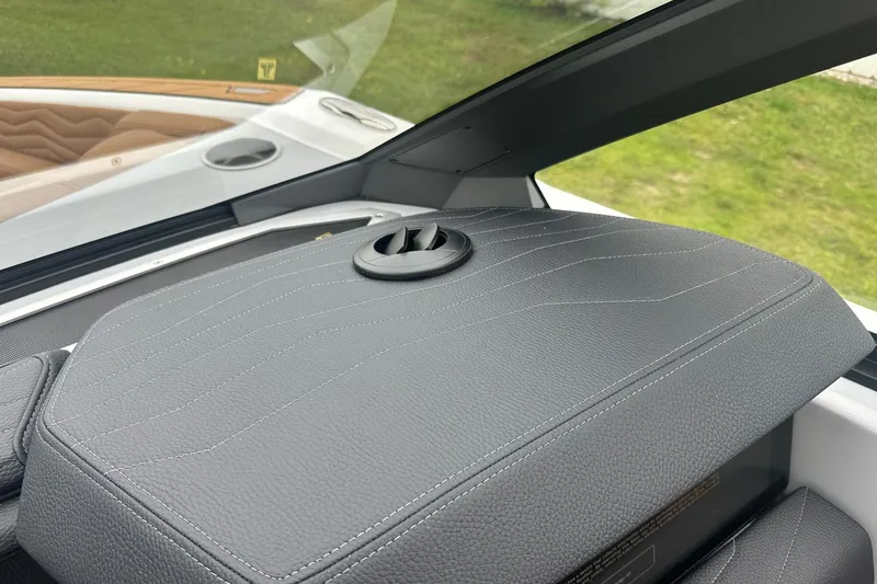 Slide: The Image of 2025 Nautique Super Air Nautique G23 dashboard with sleek, modern design and premium materials. - 42