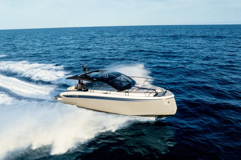 Slide: The Image of 2026 Beneteau Gran Turismo 40 cruising on open sea, showcasing sleek design and performance. - 29