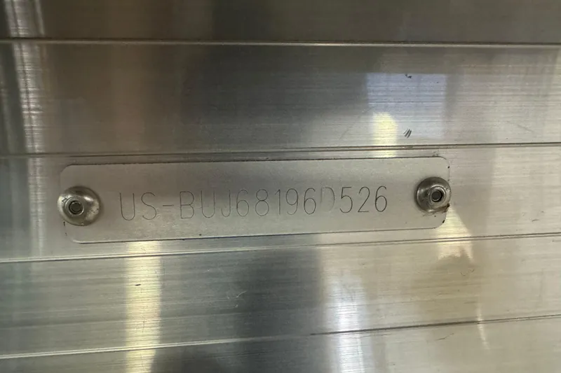 Slide: The Image of Hull identification number on 2026 Sun Tracker Bass Buggy 18 DLX boat. - 6