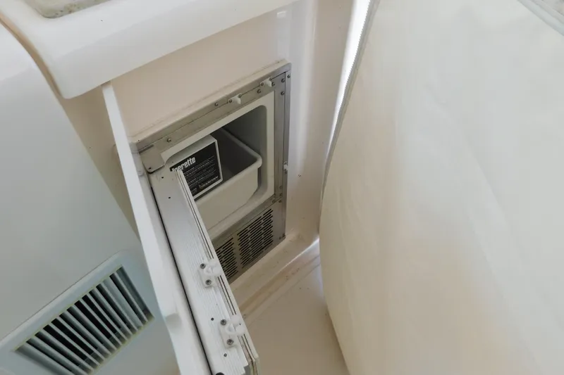 Slide: The Image of 2009 Tiara Yachts 4300 Sovran interior with built-in ice maker. - 22