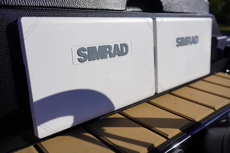 Slide: The Image of Control panel of 2026 Premier 250 Solaris RS with Wet Sounds audio system. - 12