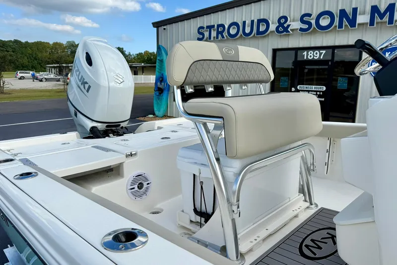 Slide: The Image of 2026 Key West 210 Bay Reef boat with Suzuki engine at Stroud & Son Marine. - 30