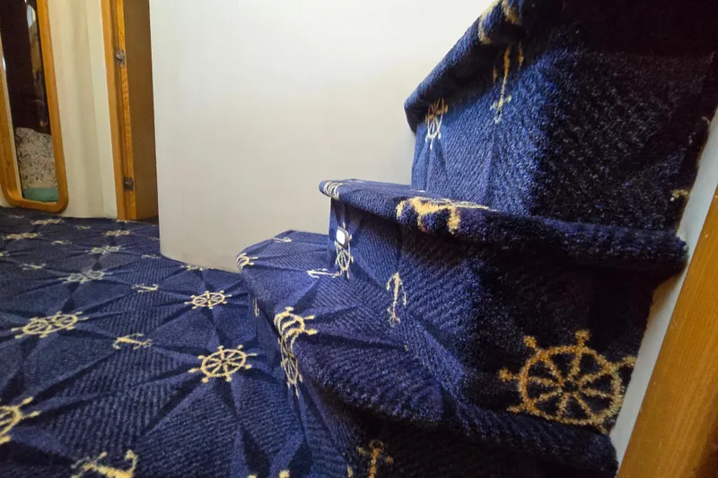 Slide: The Image of Step to lower galley and cabins - 66