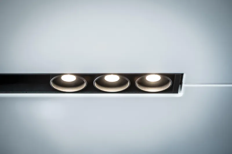 Slide: The Image of Recessed ceiling lights on Cranchi Sessantasette 67 yacht, 2026 model. - 57