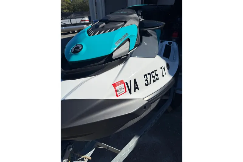 Slide: The Image of 2021 Seadoo GTI90 jet ski with registration number VA 3755 ZY on trailer. - 15
