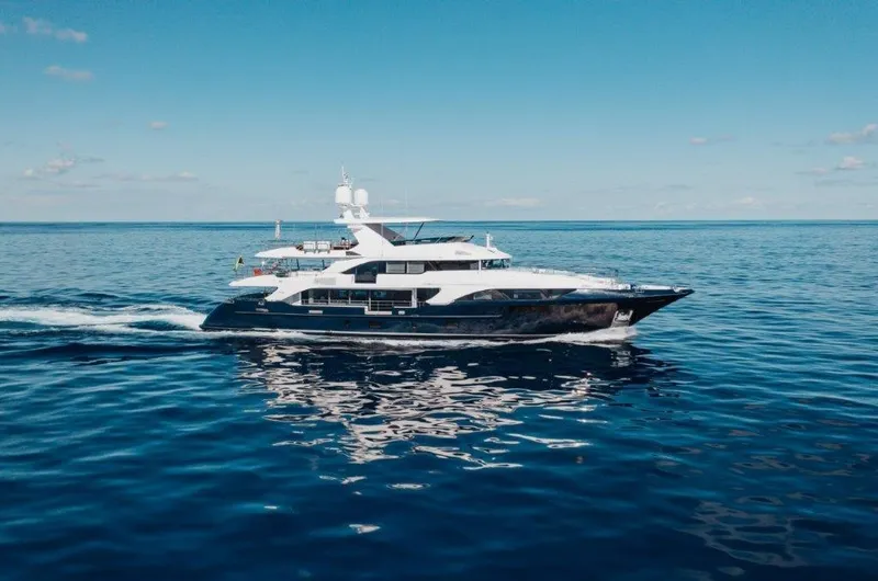 Slide: The Image of Benetti 132 COFINA - Starboard Profile - 42
