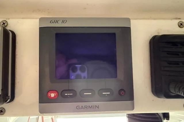 Slide: The Image of Garmin GHC 10 marine display on 2013 Everglades 230 Center Console boat. - 26