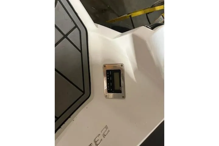 Slide: The Image of Control panel on a 2016 Monterey 238 Surf boat deck. - 4