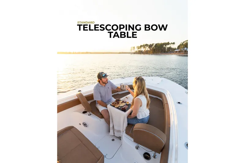 Slide: The Image of Couple enjoying leisure time on 2026 Sea Hunt Ultra 285 SE boat. - 8