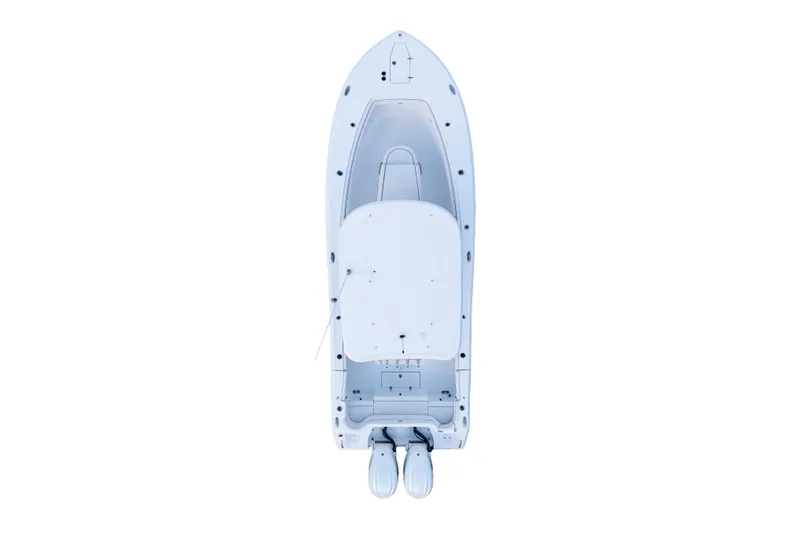 Slide: The Image of Top view of 2026 Sea Hunt Ultra 285 Coffin Box boat, showcasing sleek design. - 35