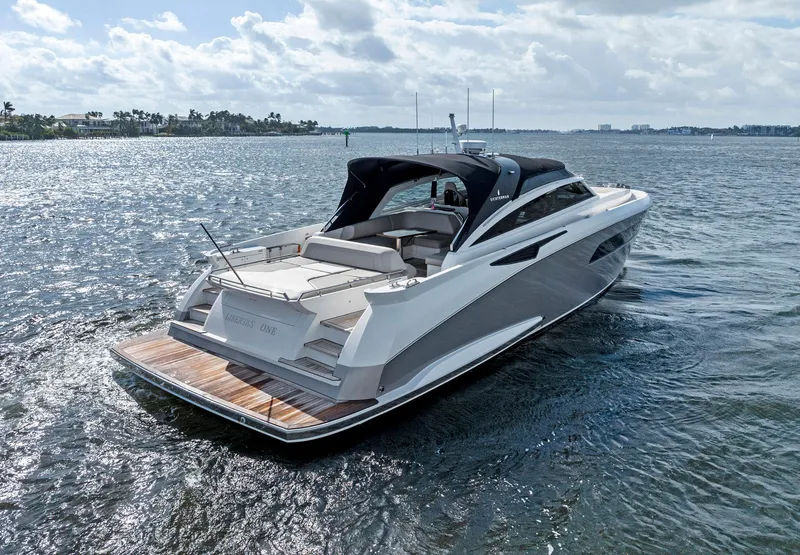 Slide: The Image of Sichterman Libertas 54 yacht, 2021 model, cruising on a sunny day. - 43