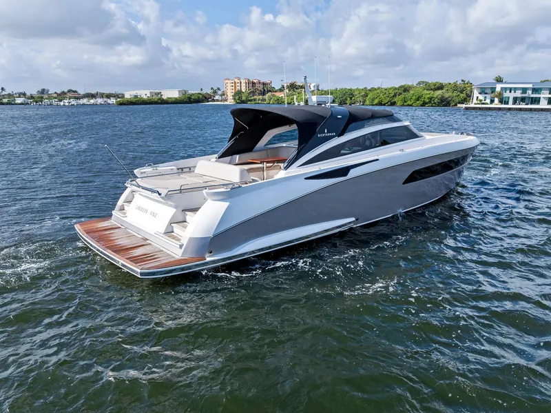Slide: The Image of Sichterman Libertas 54 yacht, 2021 model, cruising on a sunny day. - 5