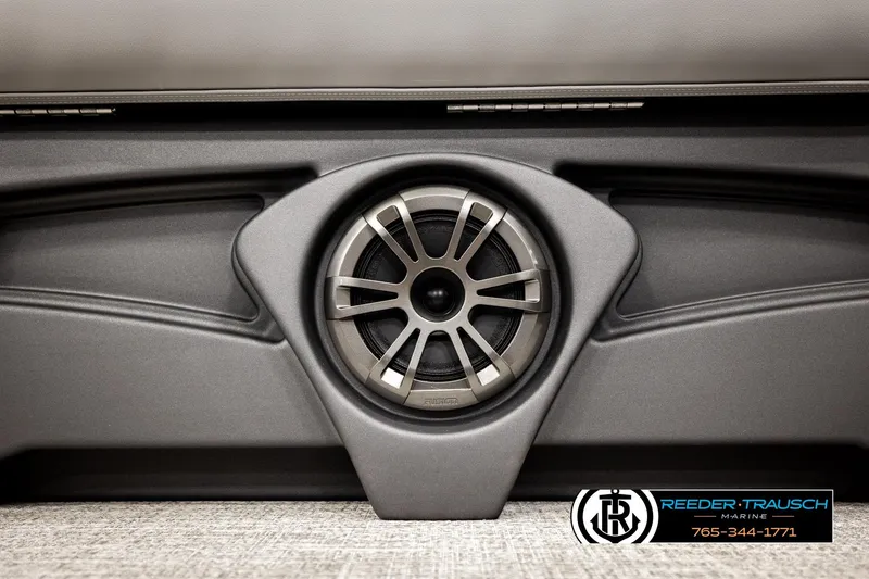 Slide: The Image of Speaker system in 2026 Avalon VEN85 VRB boat interior, featuring sleek design and modern technology. - 46