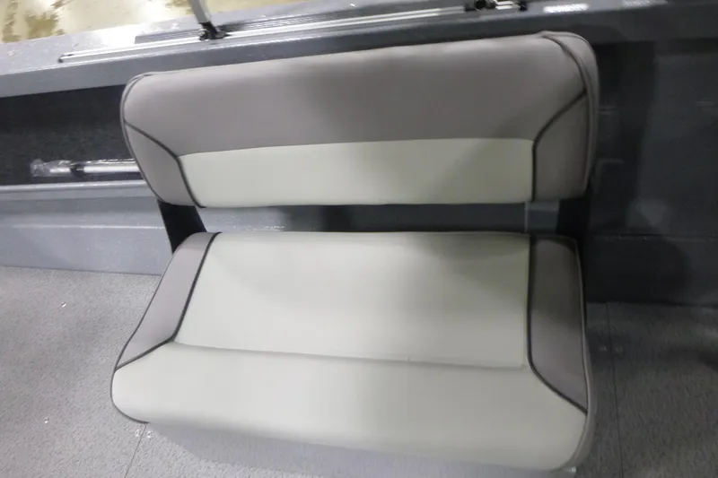Slide: The Image of Gray and white seat in 2026 KingFisher 2025 Falcon boat interior. - 23
