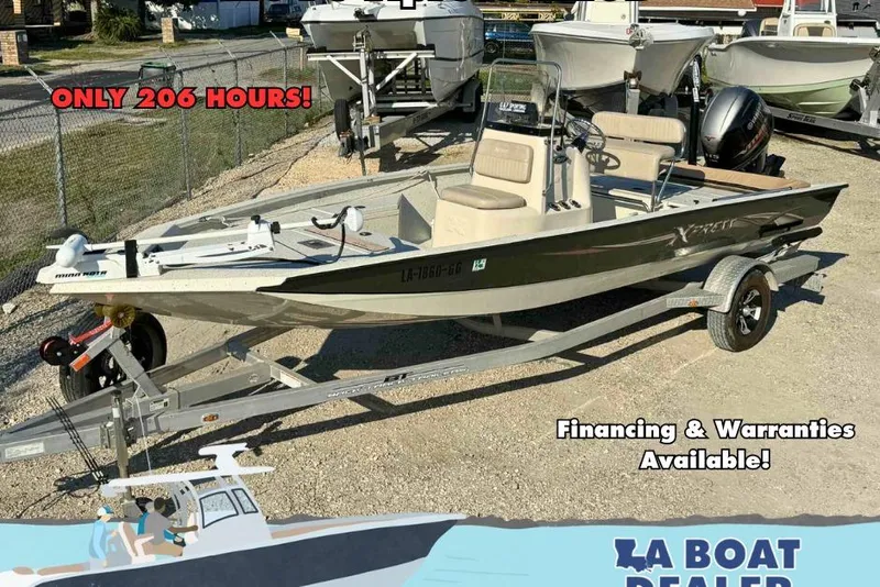 The Image of 2016 Xpress H20B Bay boat on trailer, only 206 hours, financing available. - 0