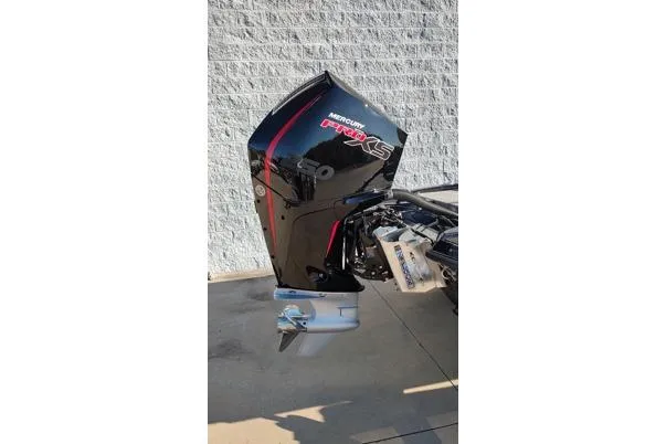 Slide: The Image of 2026 Phoenix 921 Elite X with Mercury Pro XS outboard motor. - 13