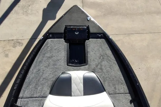 Slide: The Image of 2026 Phoenix 921 Elite X boat deck with seating and storage compartment. - 3