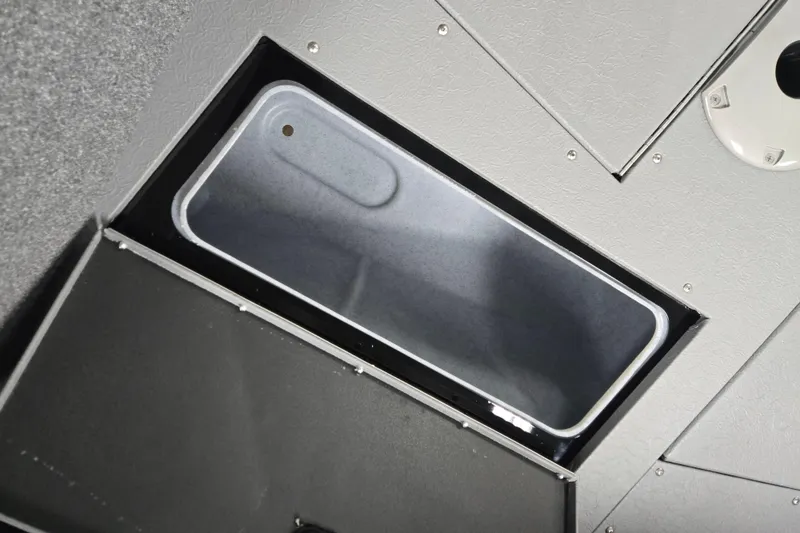 Slide: The Image of 2026 Princecraft Sport 175 boat storage compartment interior view. - 20
