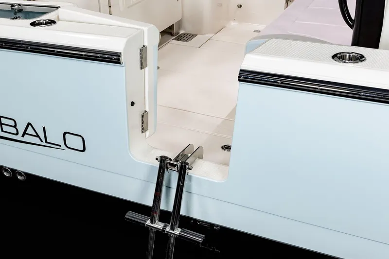 Slide: The Image of 2026 Robalo R360 Center Console anchor chain and winch system. - 20