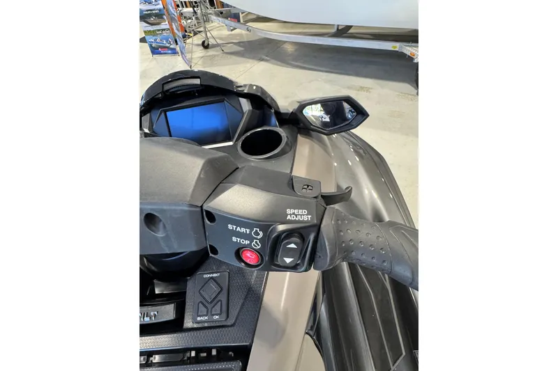 Slide: The Image of 2025 Yamaha WaveRunner FX HO dashboard with controls and display screen. - 6