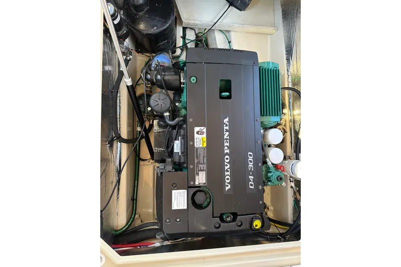 Slide: The Image of Volvo Penta D4-300 engine in 2020 Ranger Tugs R-29 boat. - 47