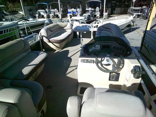 Slide: The Image of Tracker 22' Party Barge DLX 2015 - 4