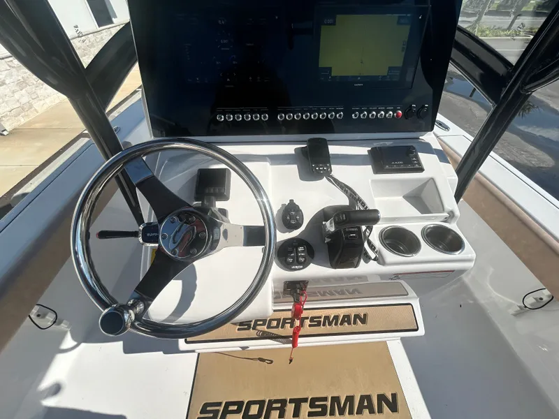 Slide: The Image of Sportsman Masters 267 Bay Boat 2019 - 18