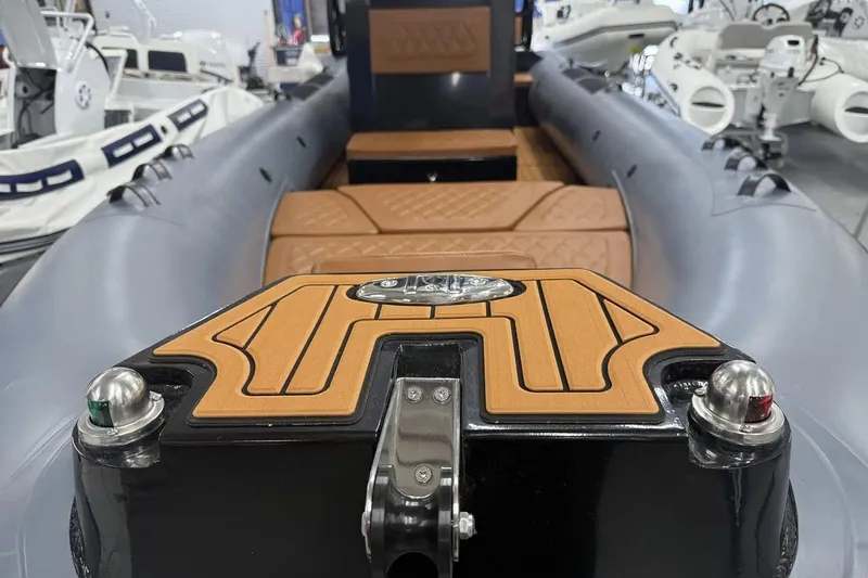 Slide: The Image of Manufacturer Provided Image: 2025 East Marine 700 boat interior with sleek design and modern features. - 5