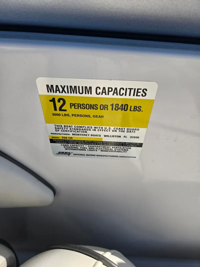 Slide: The Image of Monterey 250 Cruiser 2006 - 26