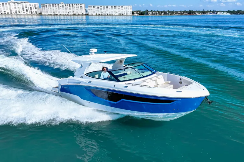 Slide: The Image of Cruisers Yachts 38 GLS Outboard 2026 - 38