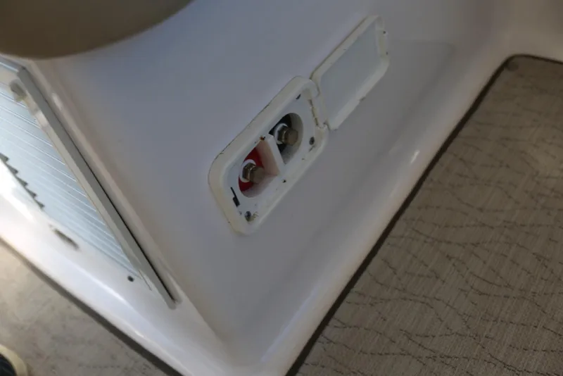 Slide: The Image of 2012 Regal 35 Sport Coupe interior detail with electrical panel. - 26