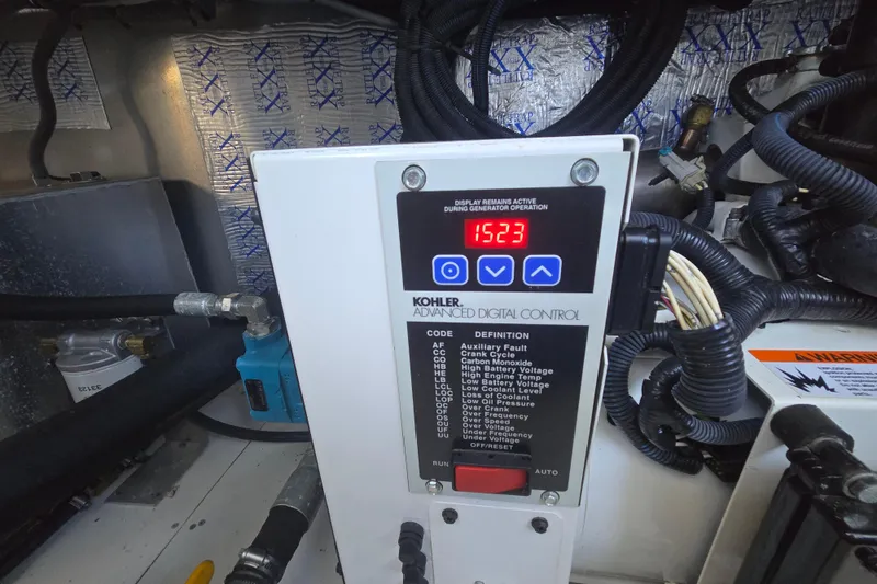 Slide: The Image of Kohler advanced digital control panel in Thoroughbred 80'x 18' model, 2013. - 55