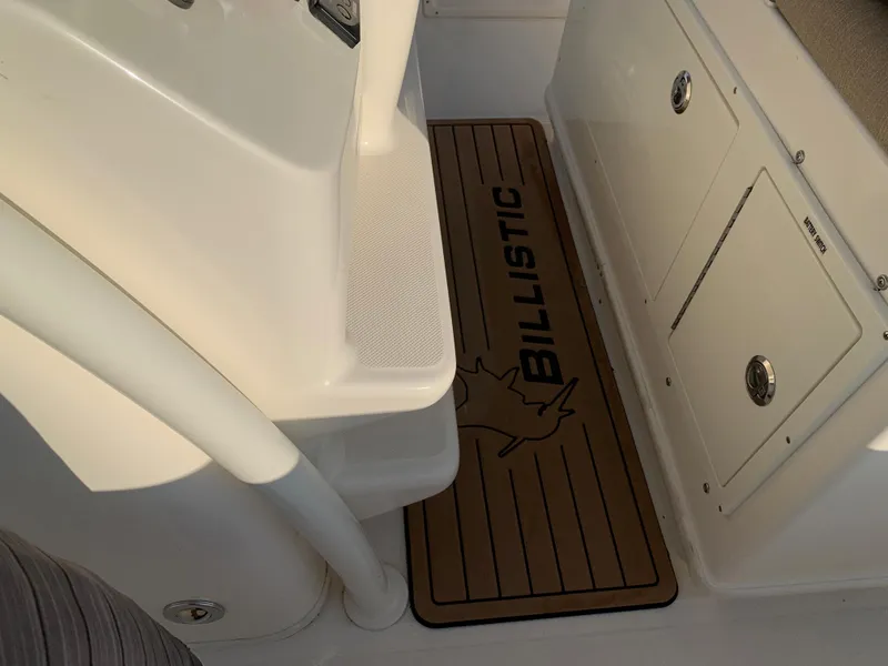 Slide: The Image of 2016 Key West 351 Billistic boat interior with branded mat. - 39