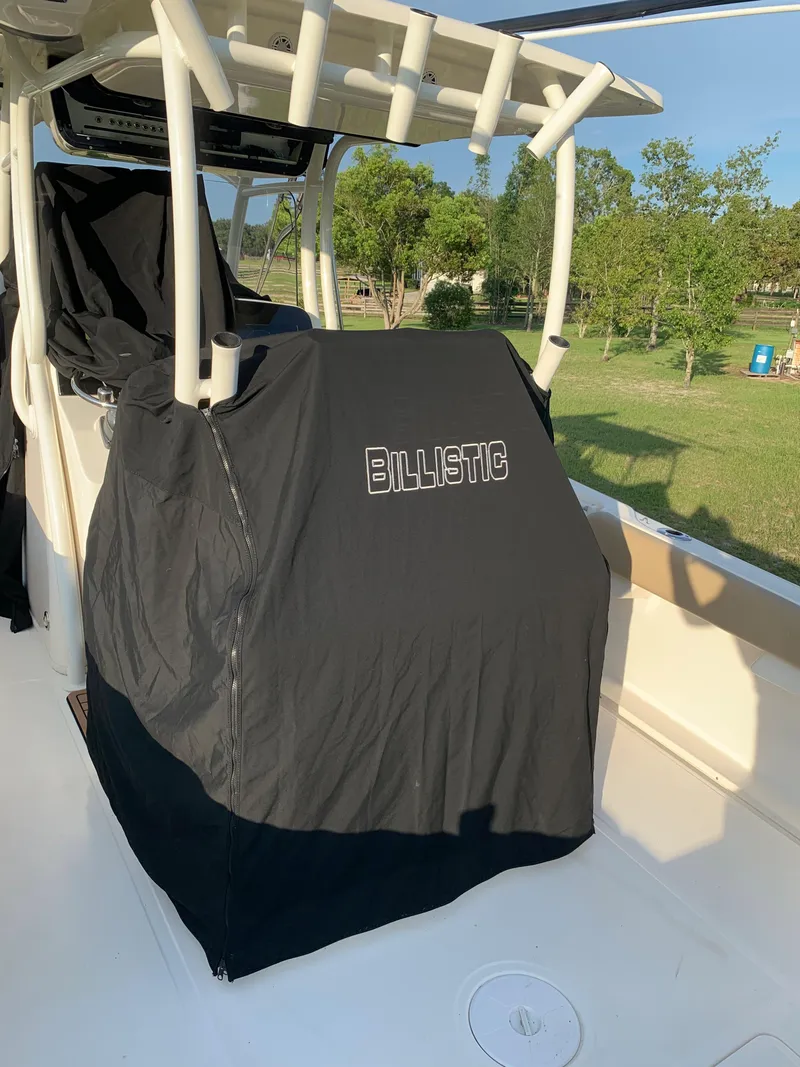 Slide: The Image of 2016 Key West 351 Billistic boat with covered console. - 45