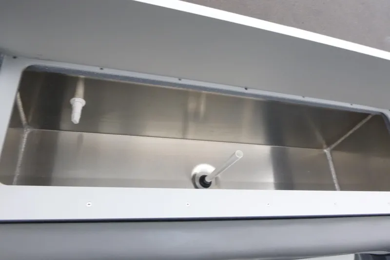 Slide: The Image of Stainless steel compartment in 2026 KingFisher 25 XAC boat. - 13