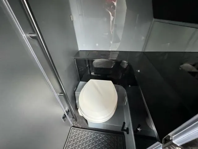 Slide: The Image of 2024 BRABUS Shadow 1000 ST luxury boat bathroom interior. - 21