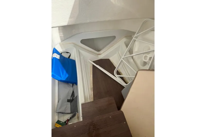 Slide: The Image of Interior of 2024 Beneteau Flyer 7 SPACEdeck with storage and seating area. - 22