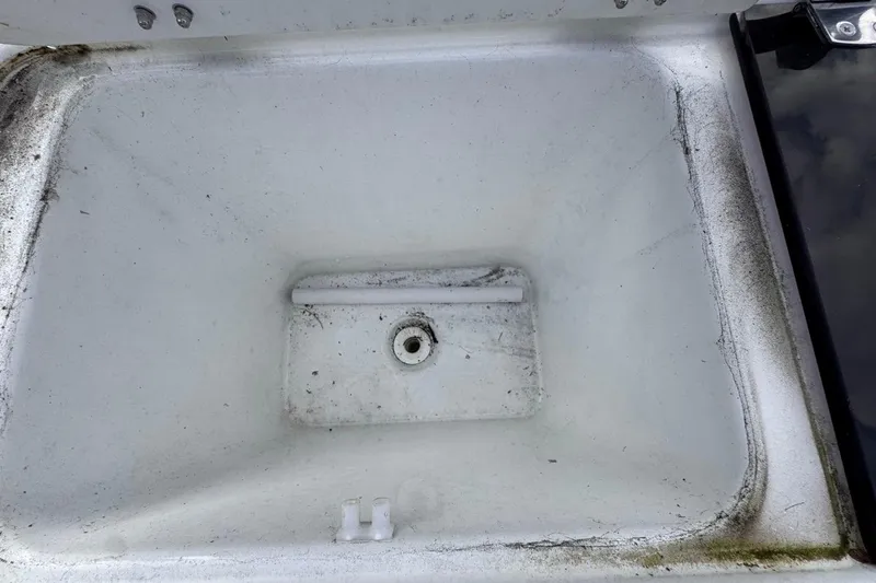 Slide: The Image of Storage compartment of 2024 Beneteau Flyer 7 SPACEdeck boat, showing interior details. - 29