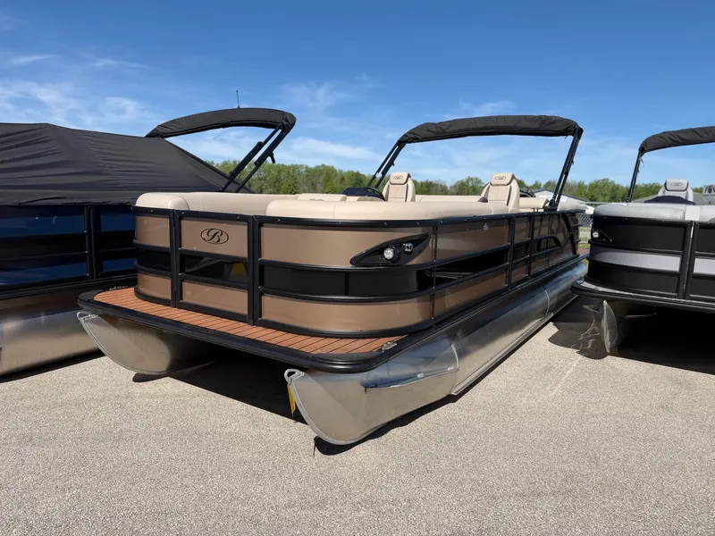 The Image of 2026 Bentley Pontoons Legacy 240 Navigator on display. - 1