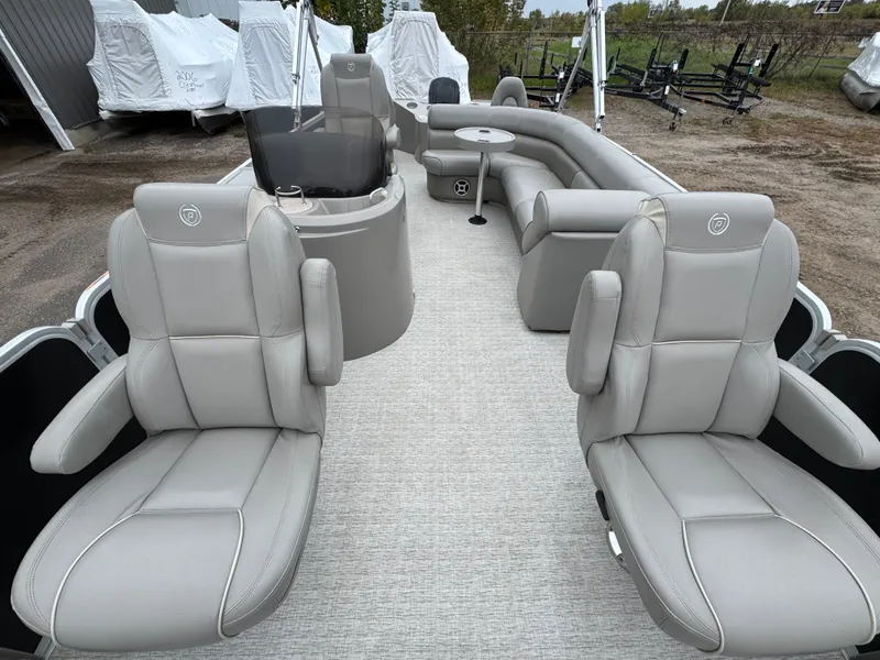 Slide: The Image of Premier 220 Explorer Pontoon 2018 - 2