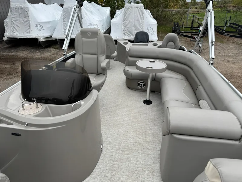 Slide: The Image of Premier 220 Explorer Pontoon 2018 - 5