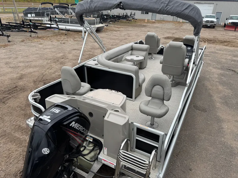 Slide: The Image of Premier 220 Explorer Pontoon 2018 - 7