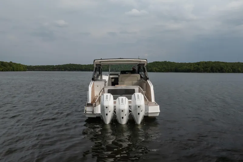 Slide: The Image of Stern view with Mercury engine option - 5